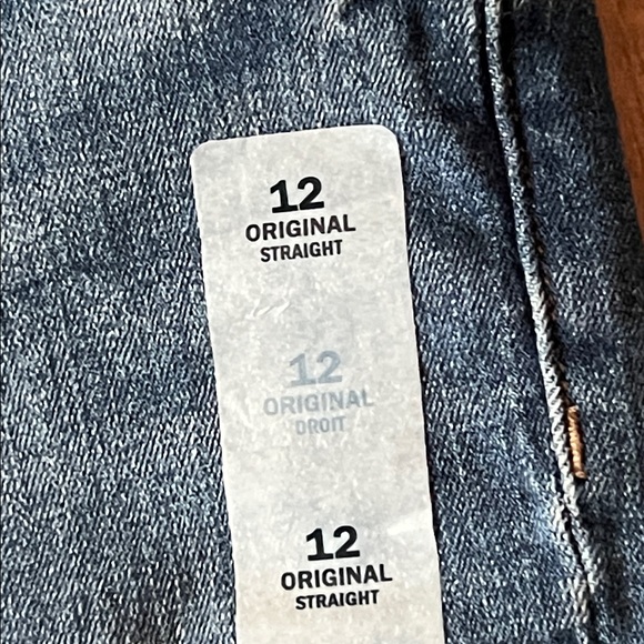 NWT Women’s Old Navy original straight leg jeans 12 - Picture 4 of 7